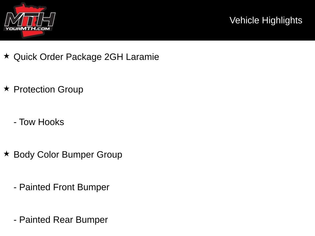 Used 2022 RAM 2500 Laramie w/ Body Color Bumper Group image 5