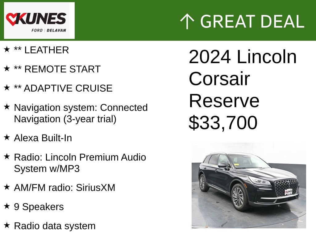 Used 2024 Lincoln Corsair Reserve image 2