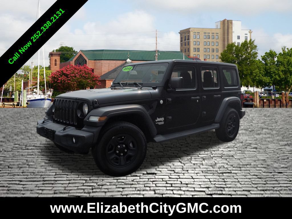Used 2018 Jeep Wrangler Unlimited Sport AWD/4WD image 1