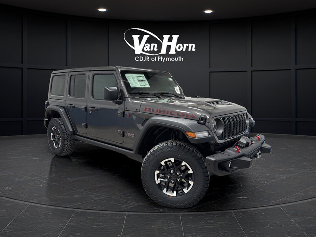 New 2026 Jeep Wrangler Unlimited Rubicon w/ Steel Bumper Group AWD/4WD image 40