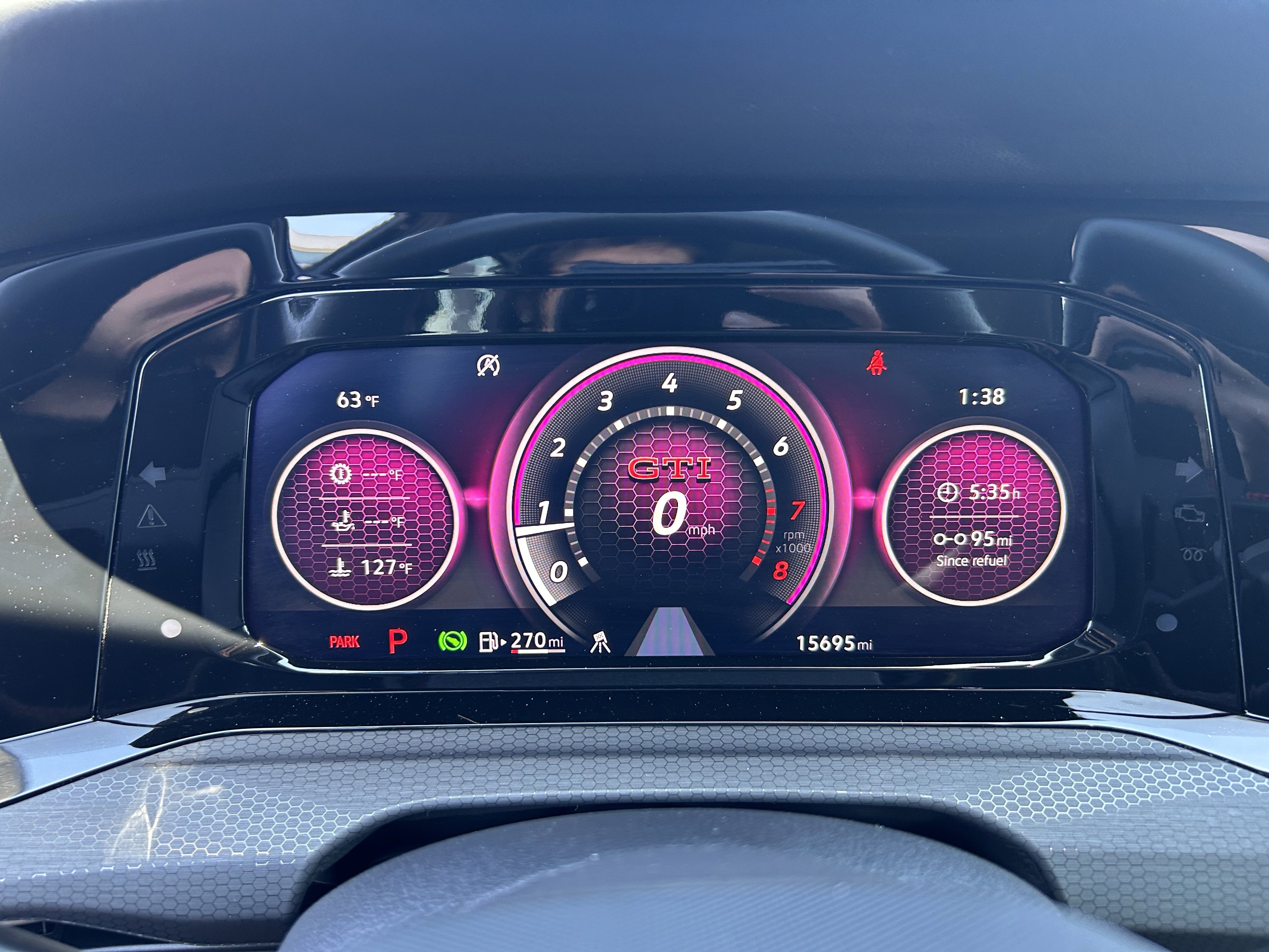 Certified 2024 Volkswagen GTI SE FWD image 11