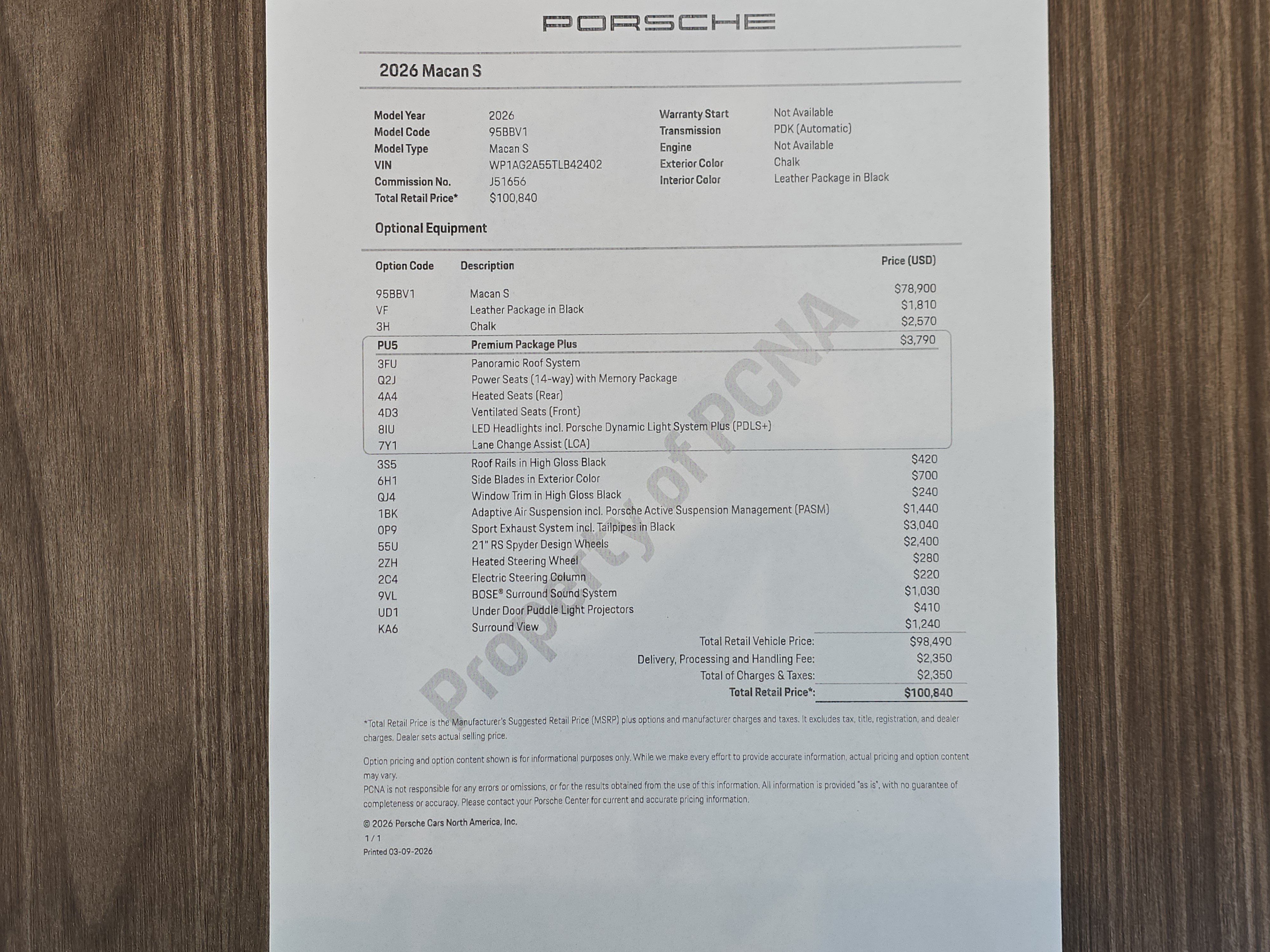 New 2026 Porsche Macan S AWD/4WD image 28