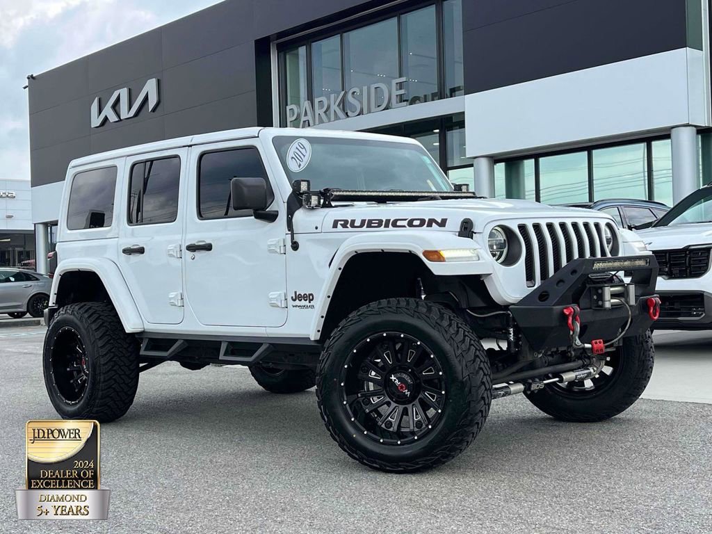 Used 2019 Jeep Wrangler Unlimited Rubicon w/ LED Lighting Group