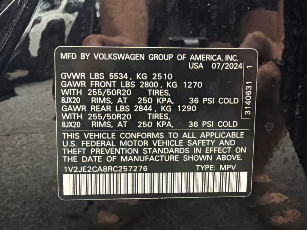 Used 2024 Volkswagen Atlas Cross Sport SE FWD image 34