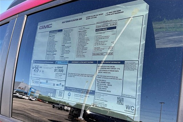 New 2026 GMC Terrain Elevation w/ Black Edition image 14