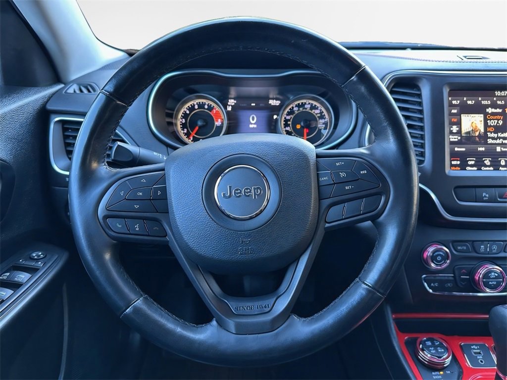 Certified 2021 Jeep Cherokee Trailhawk w/ Sun, Sound & Nav Group image 9