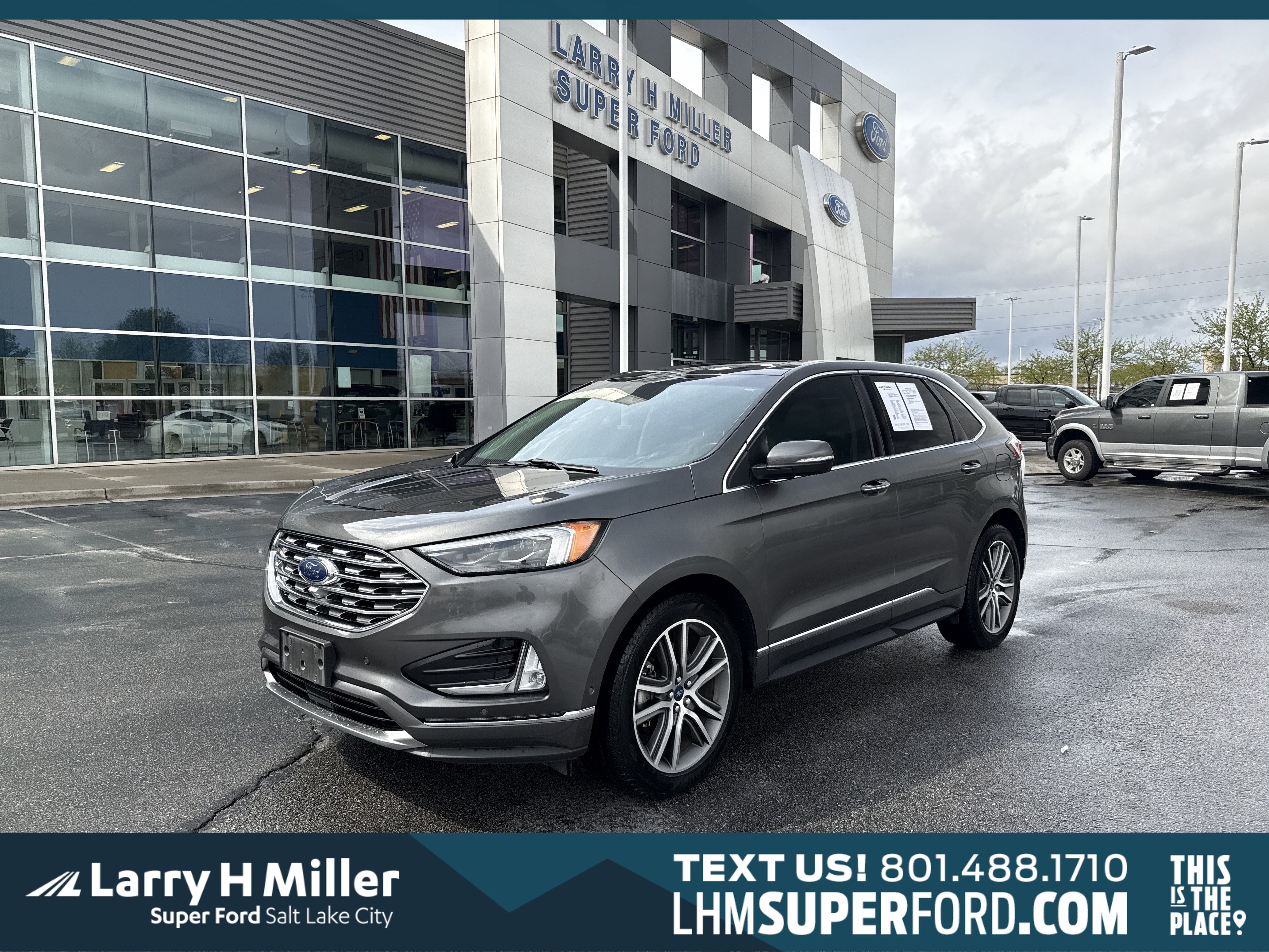 Certified 2019 Ford Edge Titanium w/ Equipment Group 301A image 1