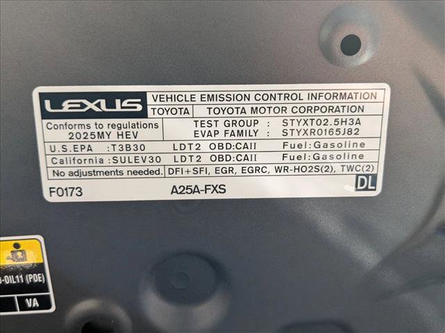 Used 2025 Lexus NX 350h AWD w/ Cold Area Package image 24
