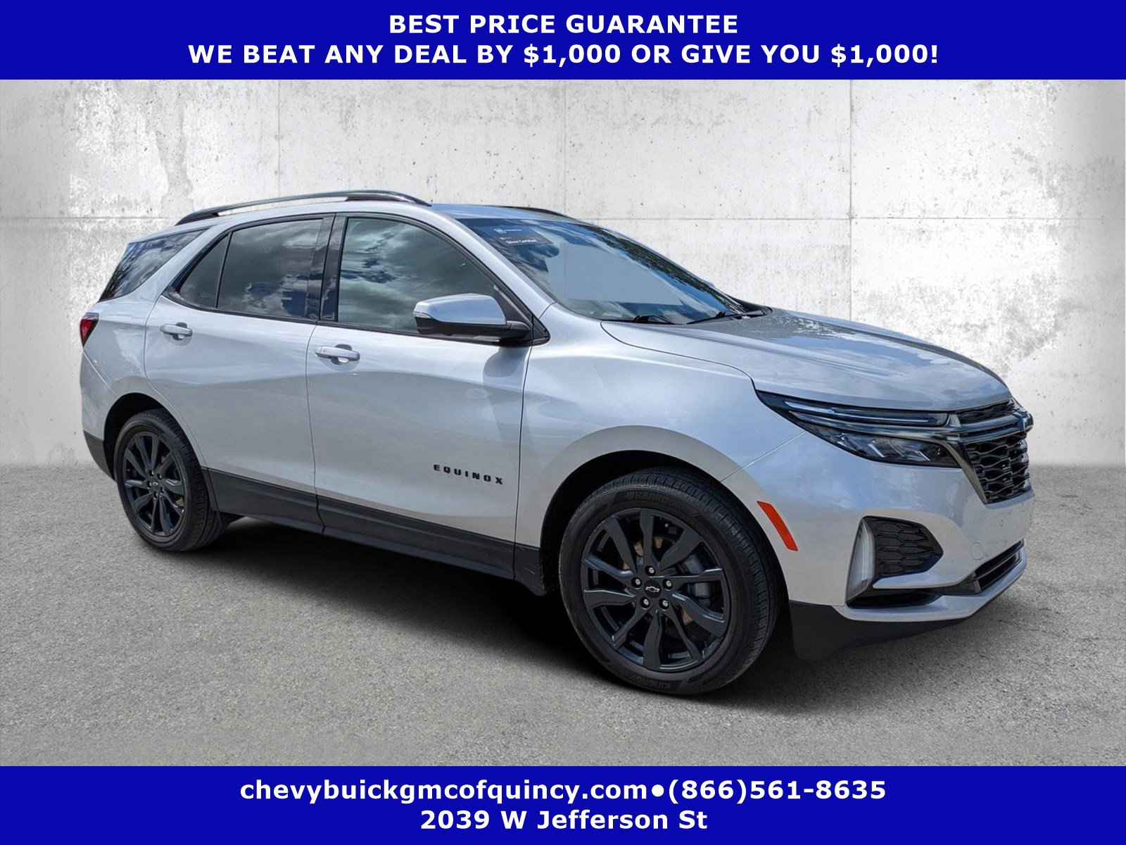 Used 2022 Chevrolet Equinox RS w/ RS Leather Package