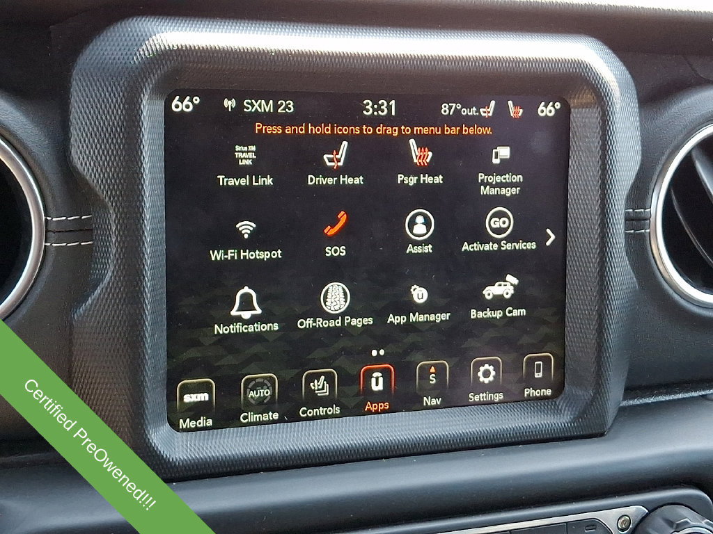 Used 2022 Jeep Wrangler Unlimited Sahara w/ Dual Top Group AWD/4WD image 18