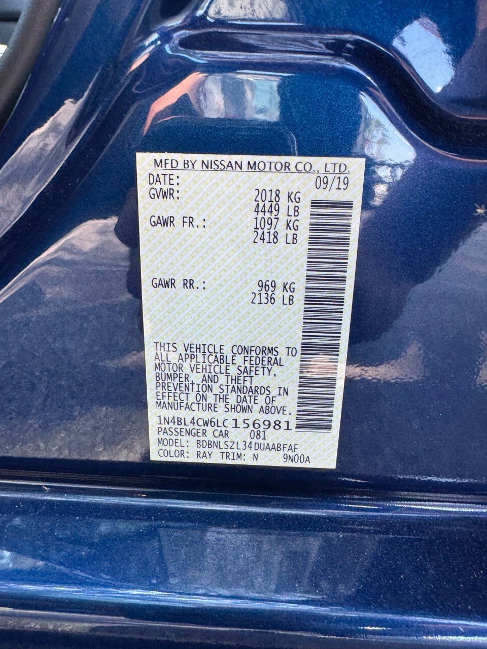 Used 2020 Nissan Altima 2.5 SR w/ Premium Package AWD/4WD image 46