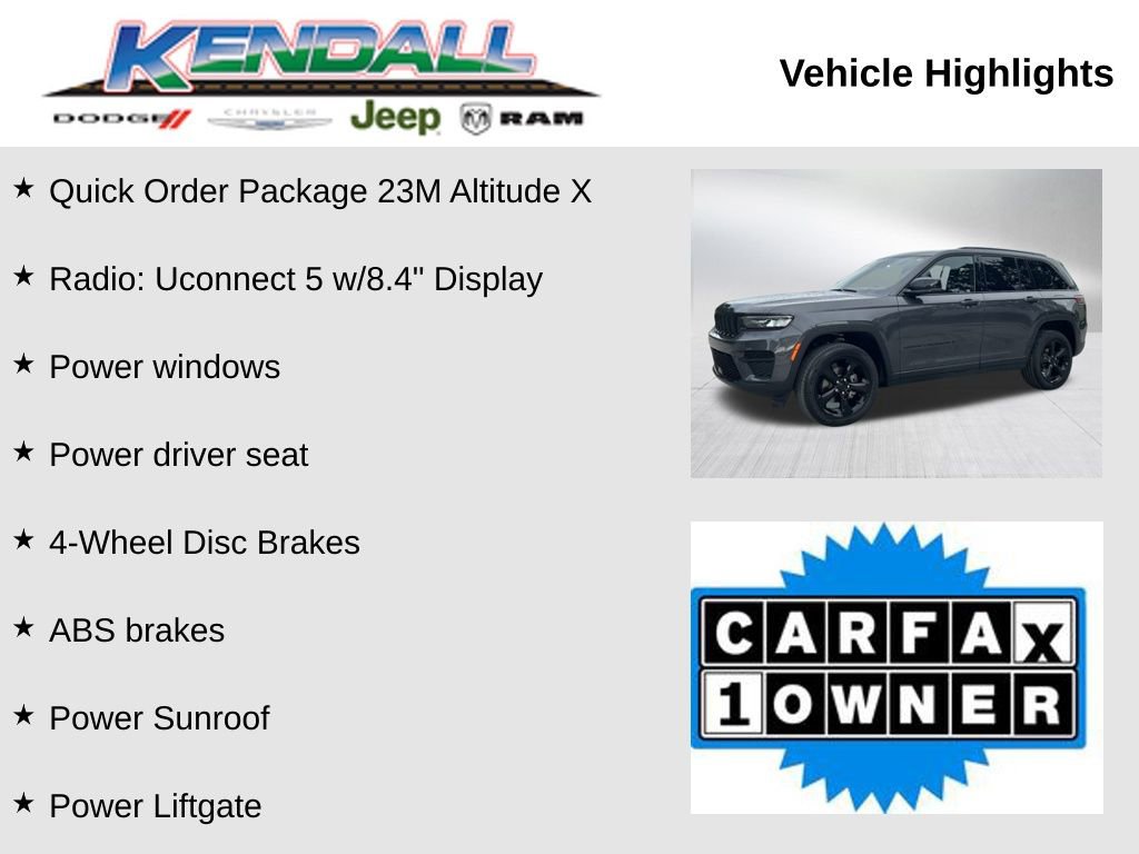 Certified 2024 Jeep Grand Cherokee Altitude image 4