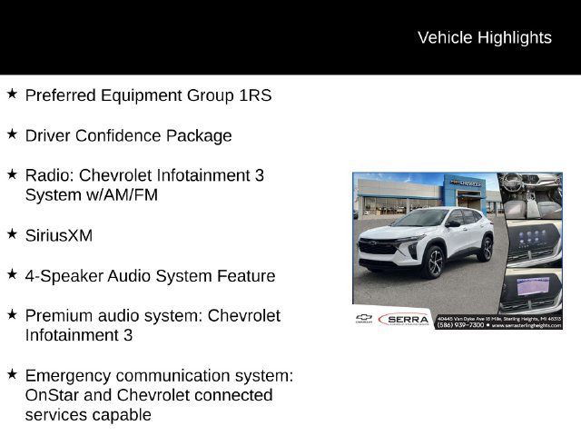 Certified 2024 Chevrolet Trax RS w/ Driver Confidence Package FWD image 4