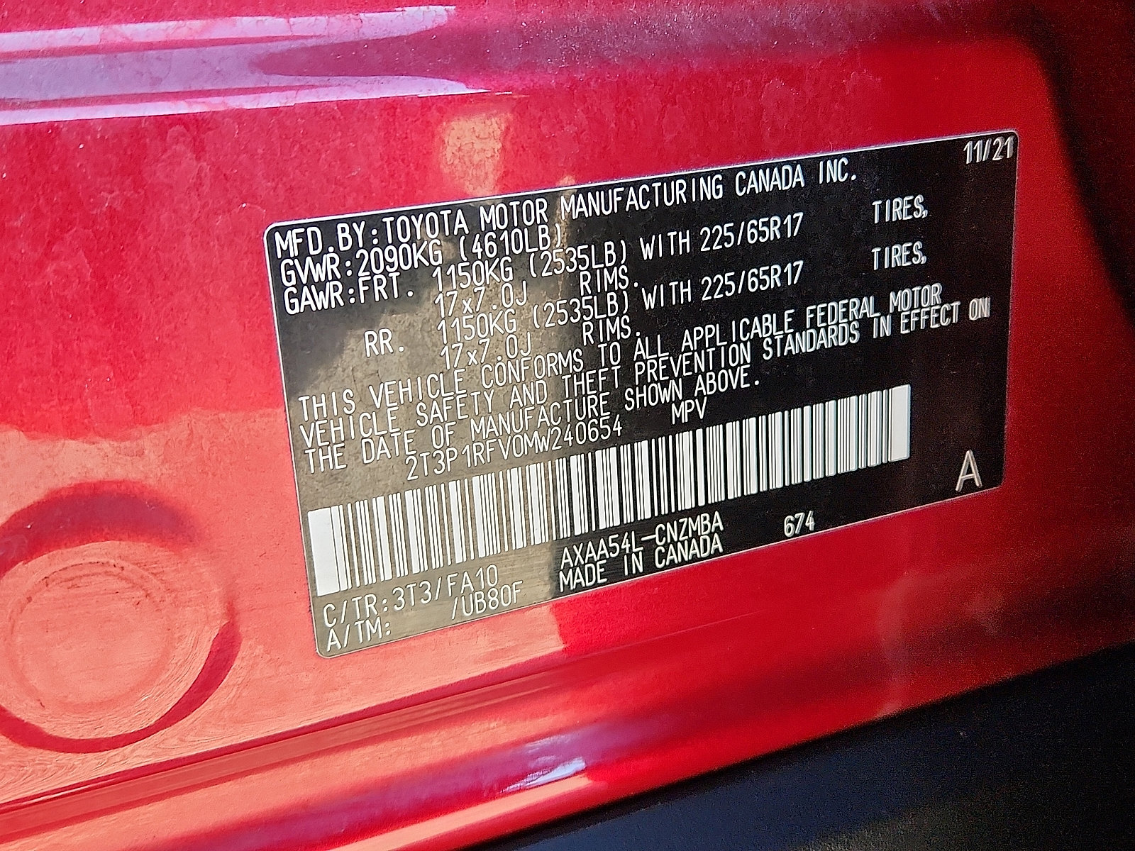 Used 2021 Toyota RAV4 XLE image 26