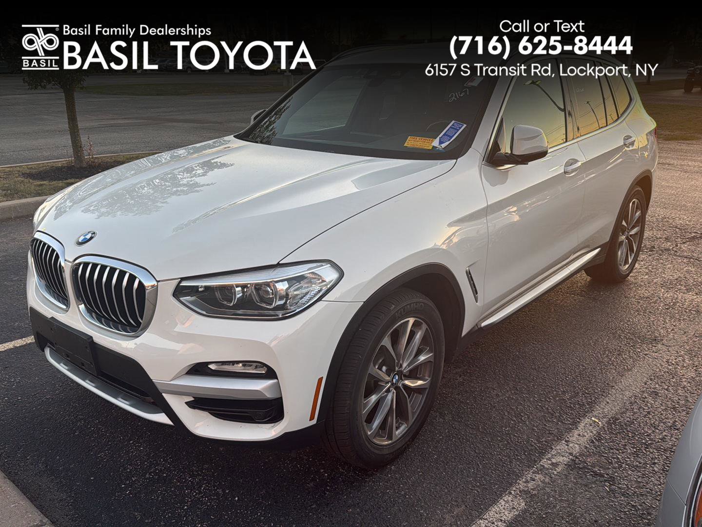 Used 2019 BMW X3 xDrive30i w/ Convenience Package