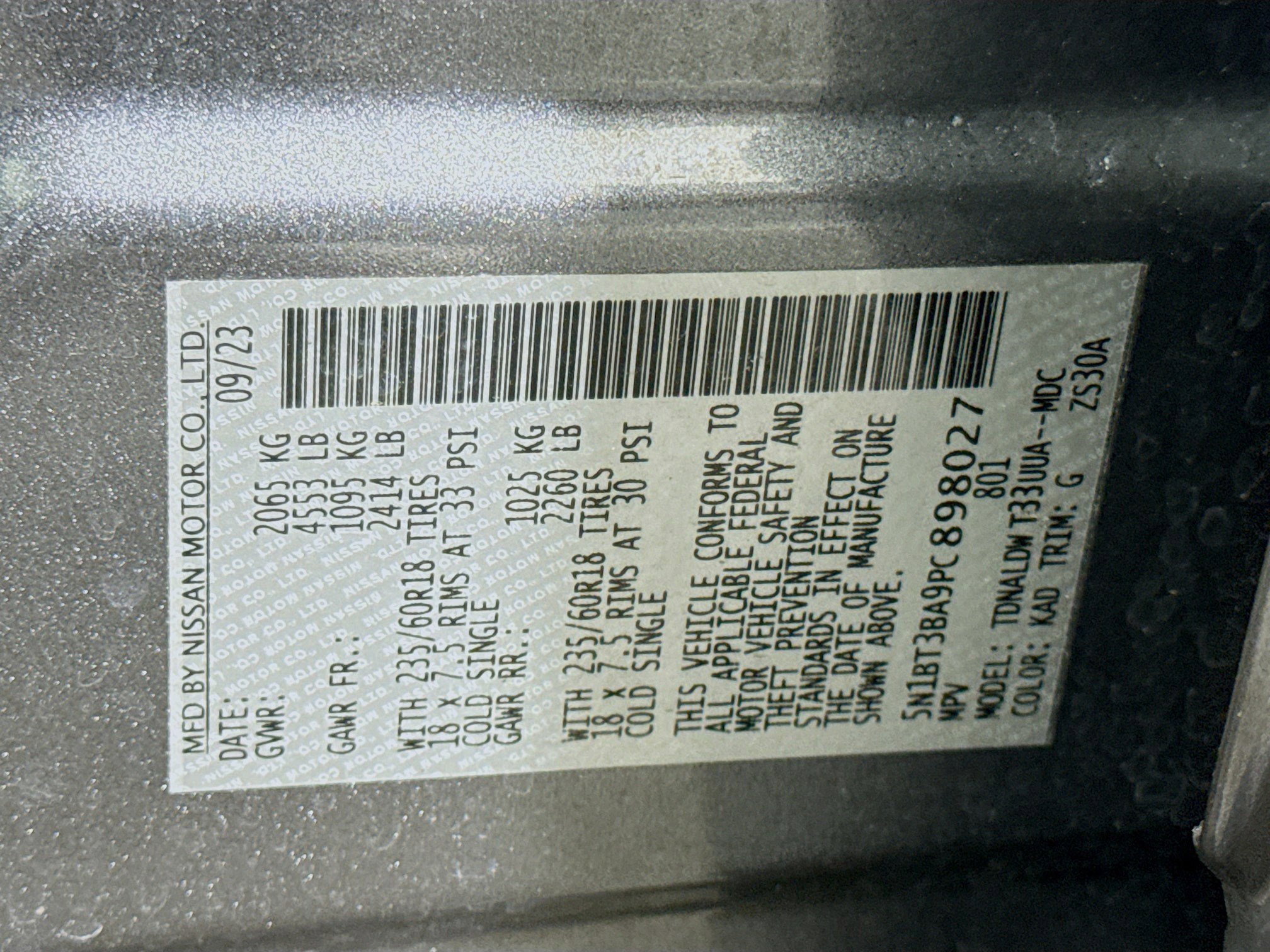 Used 2023 Nissan Rogue SV image 40