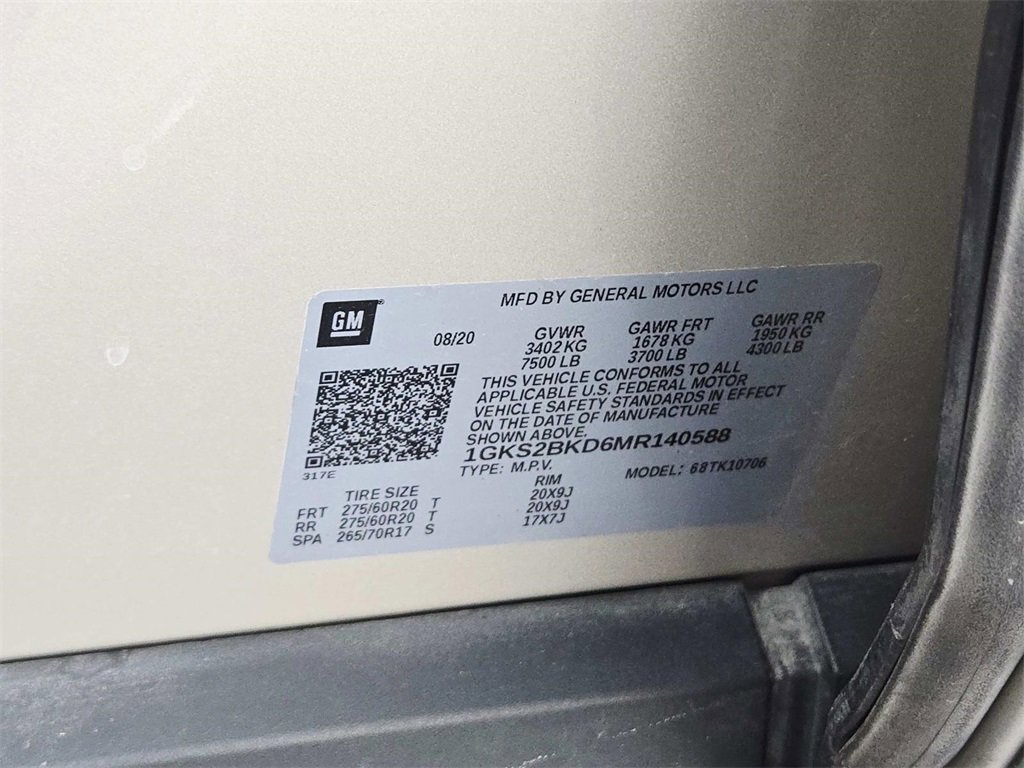 Used 2021 GMC Yukon SLT image 43