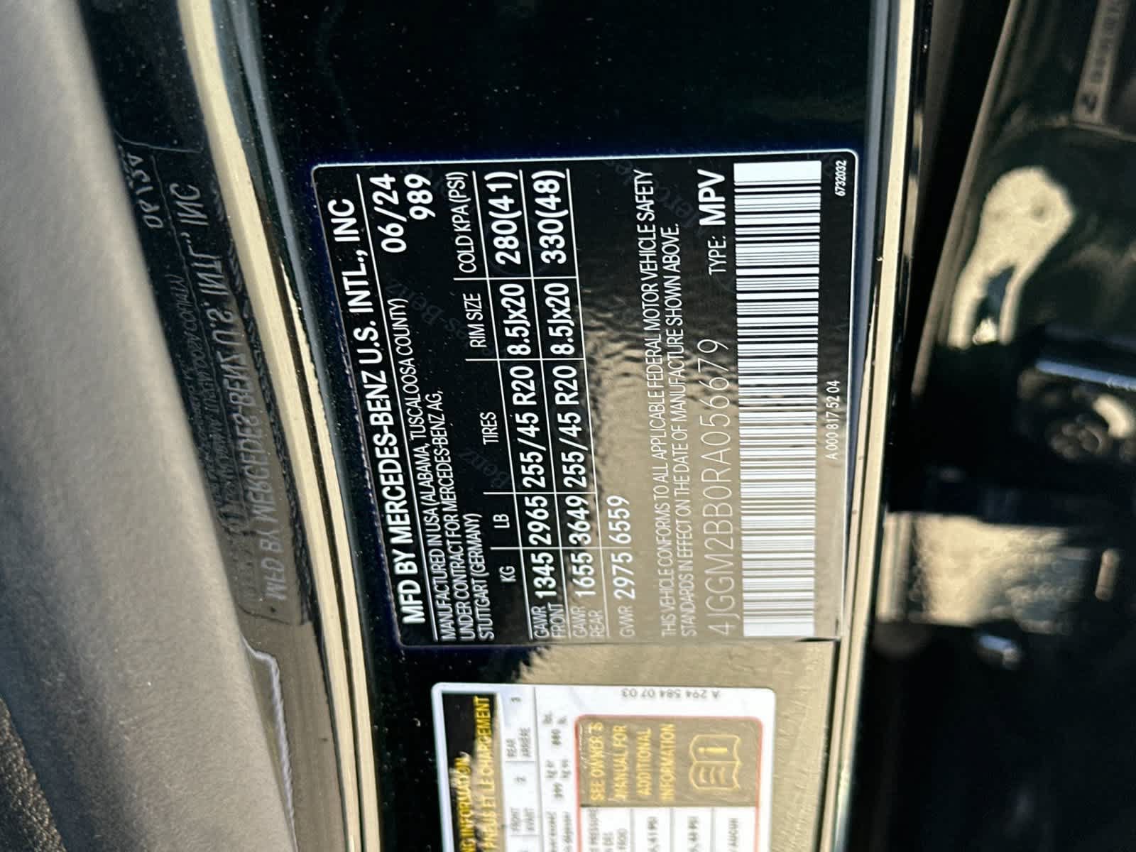 Certified 2024 Mercedes-Benz EQE 350+ SUV image 36