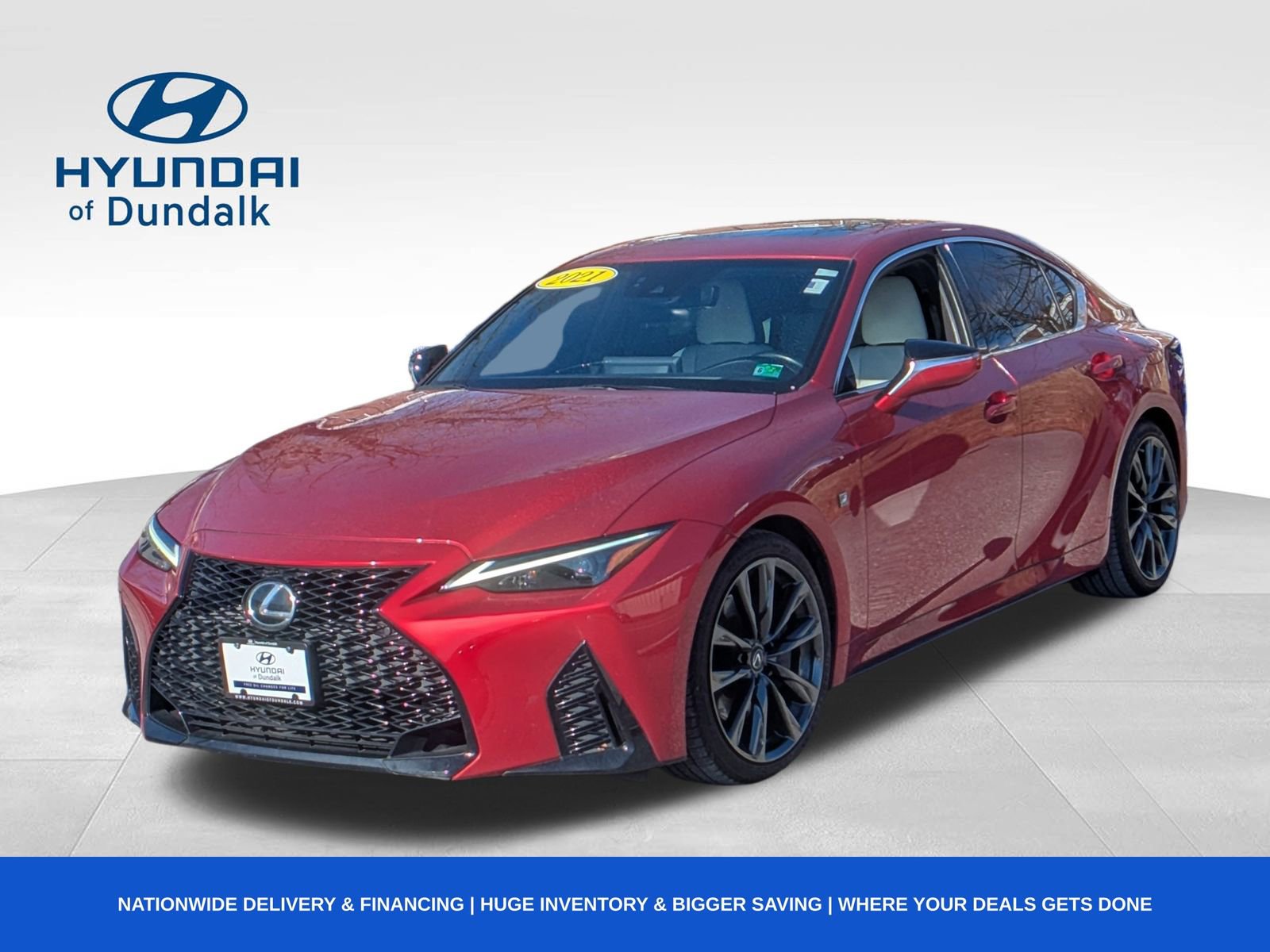 Used 2021 Lexus IS 350 F Sport image 2