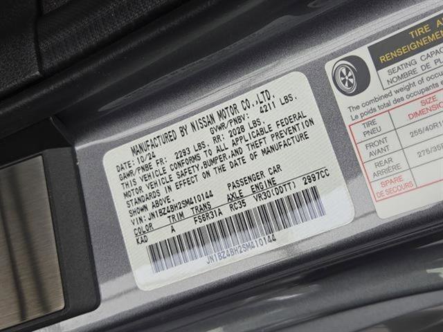 New 2025 Nissan Z Performance w/ Floor Mat Package image 19