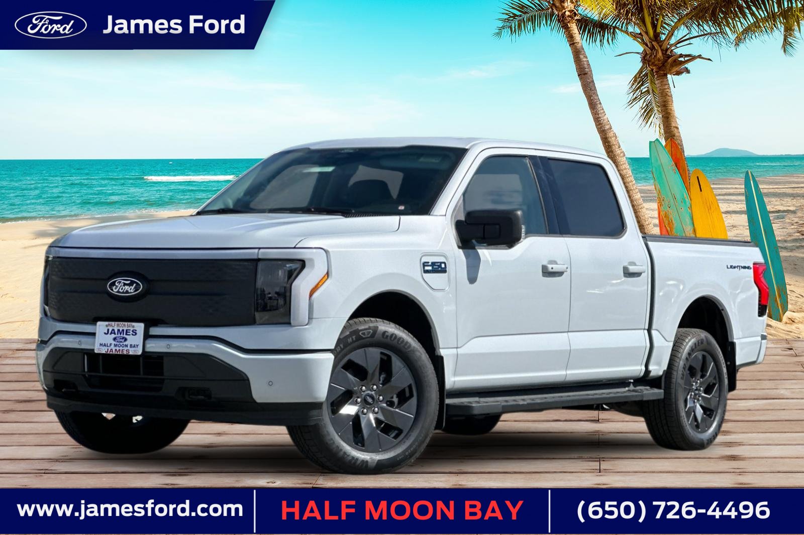 Used 2025 Ford F150 Lightning Flash AWD/4WD image 1