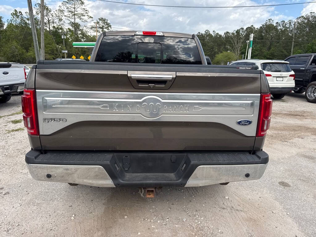 Used 2015 Ford F150 King Ranch w/ Equipment Group 601A Luxury AWD/4WD image 7