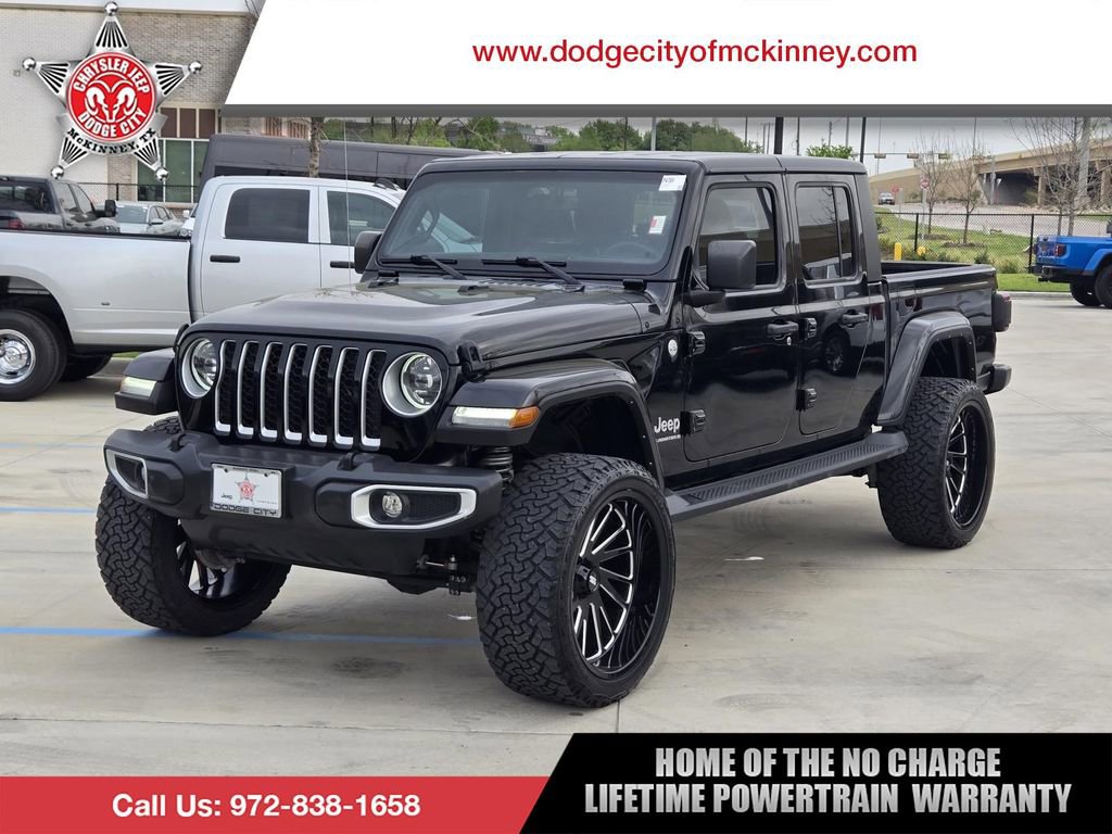 Used 2023 Jeep Gladiator Overland w/ LED Lighting Group AWD/4WD image 1