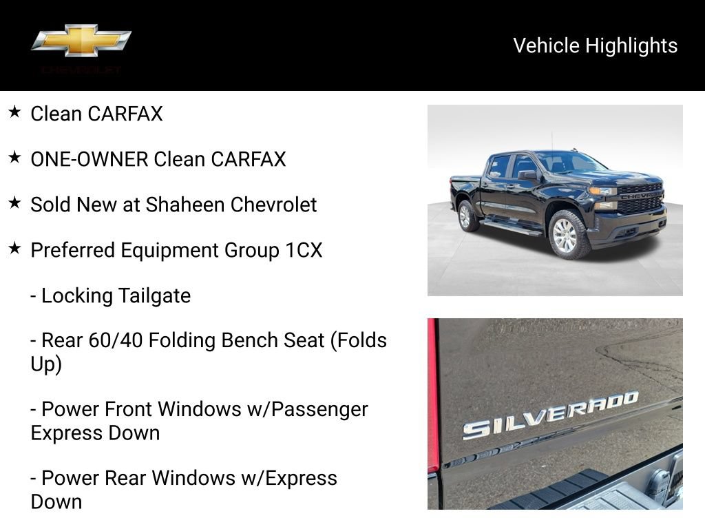 Used 2020 Chevrolet Silverado 1500 Custom w/ Custom Value Package AWD/4WD image 20