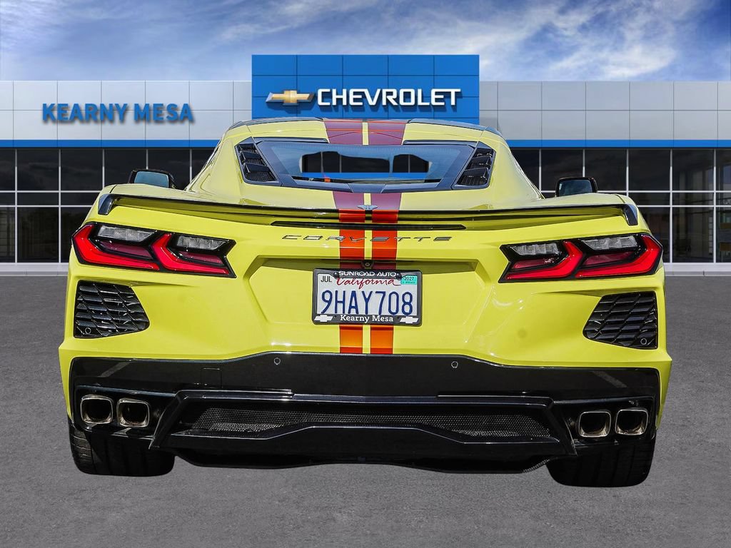 Used 2023 Chevrolet Corvette Stingray Coupe w/ Engine Appearance Package RWD image 5