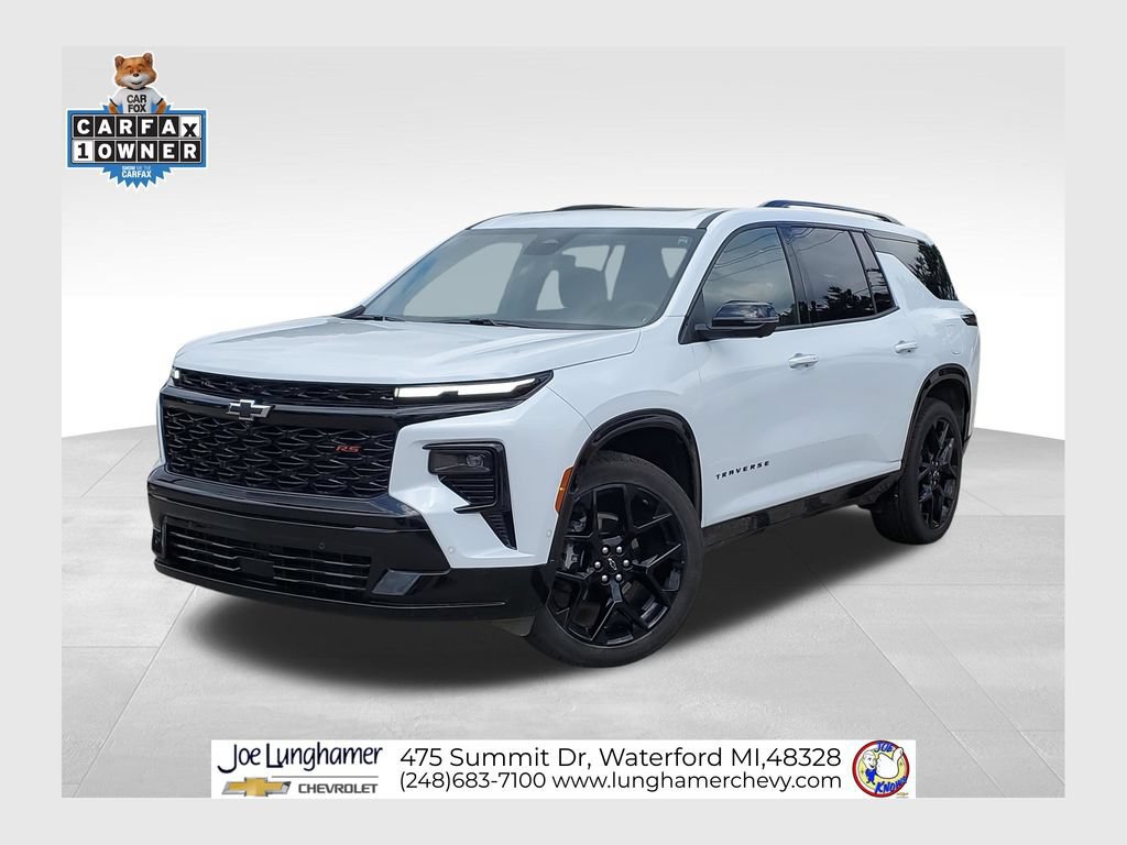 Certified 2026 Chevrolet Traverse RS w/ LPO, Floor Liner Package AWD/4WD image 1