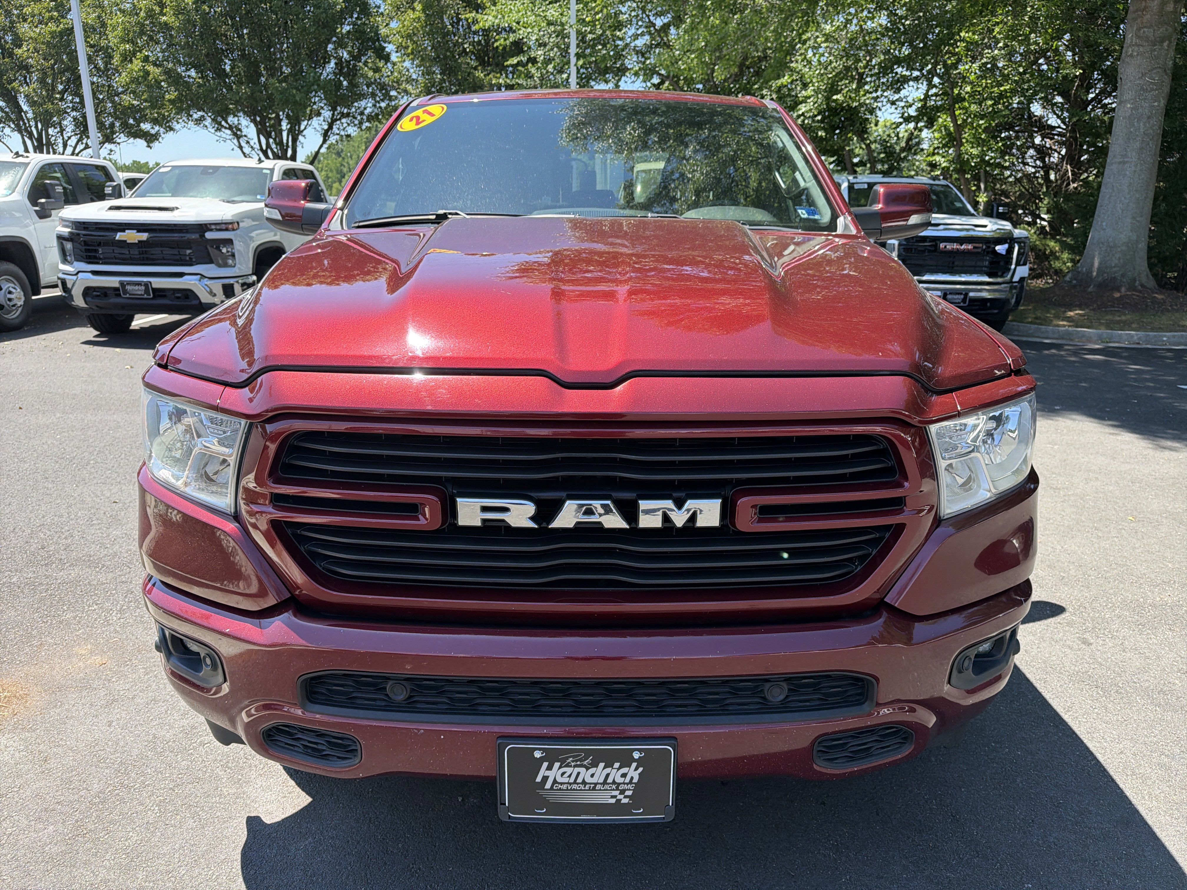 Used 2021 RAM 1500 Big Horn AWD/4WD image 3