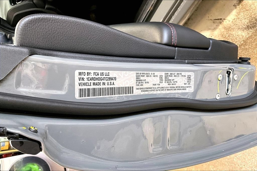 New 2026 Dodge Durango GT w/ Blacktop Package RWD image 13