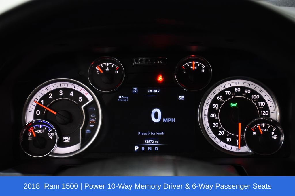 Used 2018 RAM 1500 Laramie w/ Cold Weather Group image 13