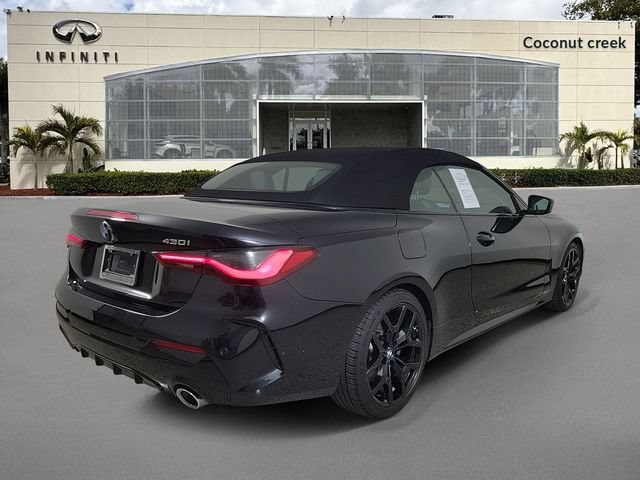Used 2025 BMW 430i Convertible w/ M Sport Package RWD image 4