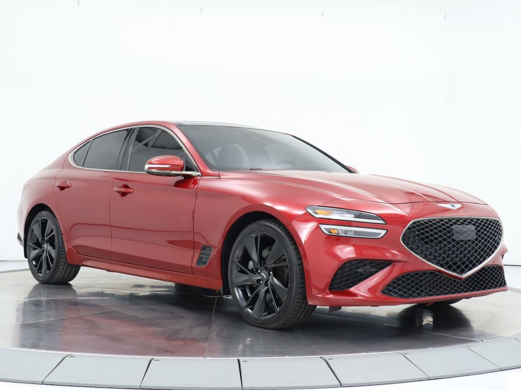 Used 2022 Genesis G70 3.3T w/ Sport Advanced Package image 7