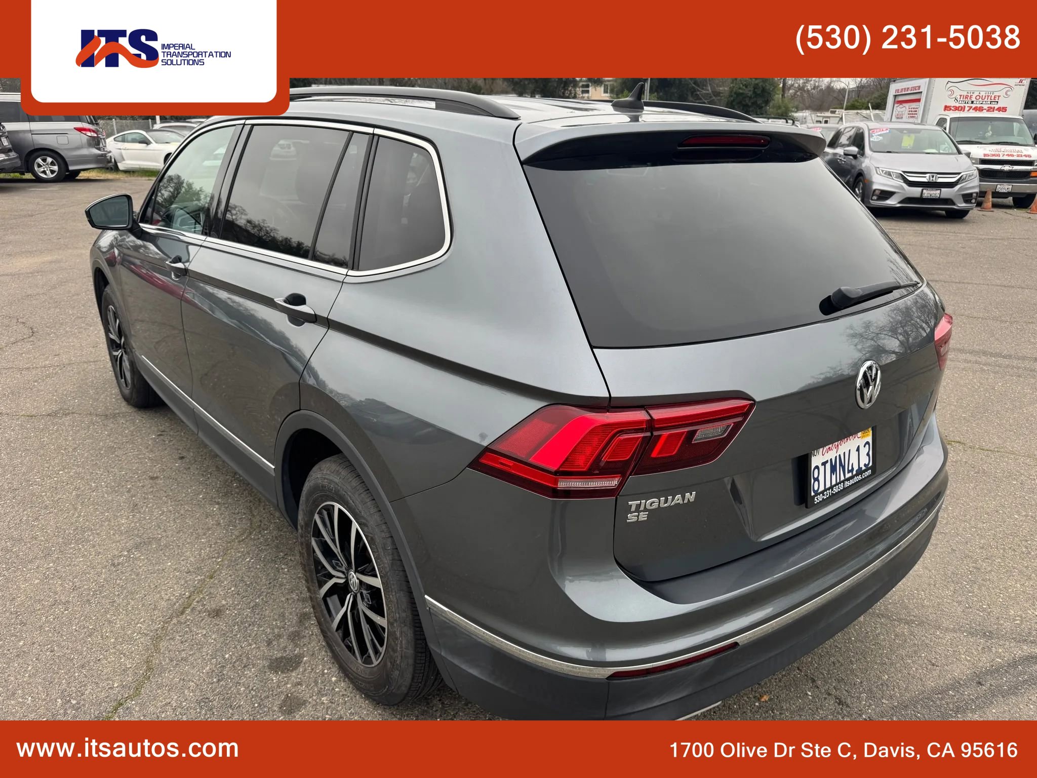 Used 2021 Volkswagen Tiguan SE image 3