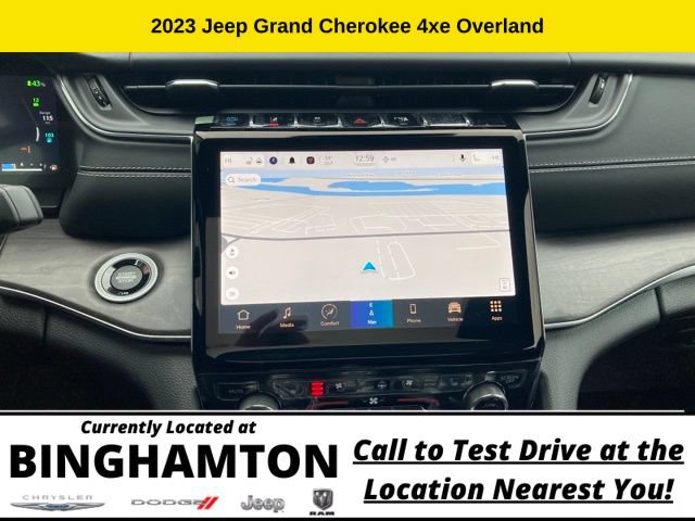New 2023 Jeep Grand Cherokee Overland w/ Luxury Tech Group IV AWD/4WD image 12