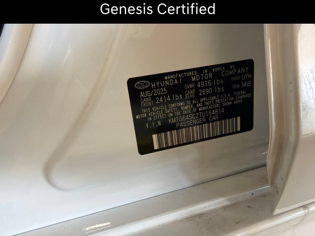 Certified 2026 Genesis G70 2.5T AWD/4WD image 5