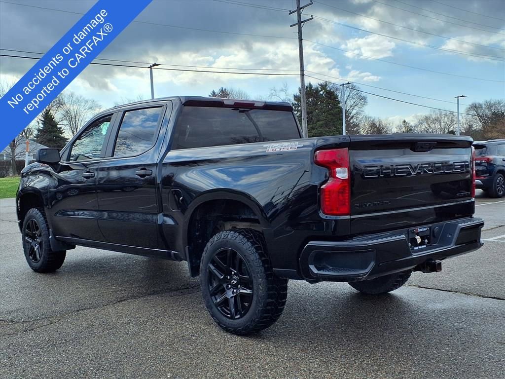 Used 2022 Chevrolet Silverado 1500 Custom Trail Boss w/ LPO, Dark Essentials Package image 8