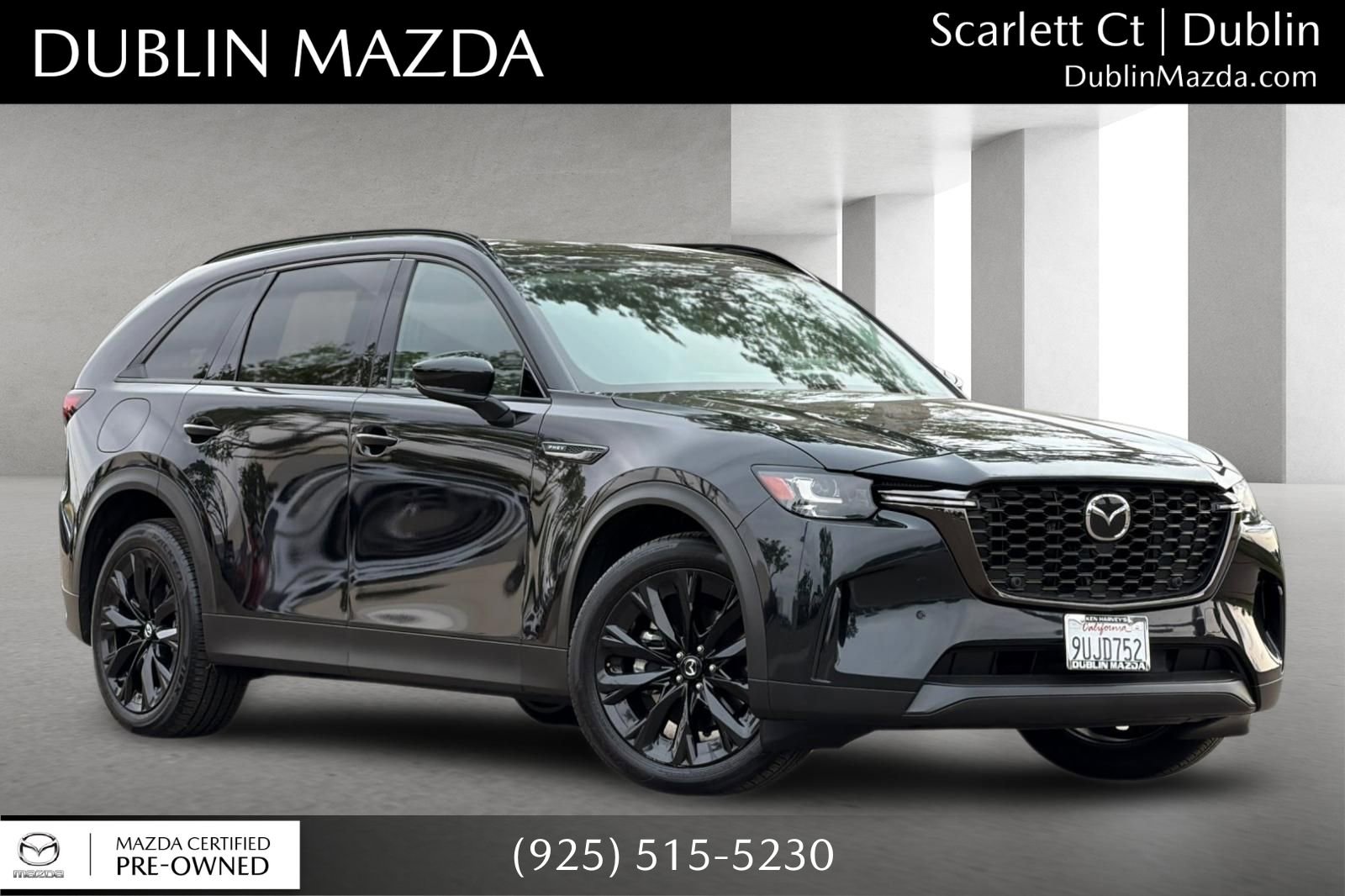 Certified 2025 MAZDA CX-90 Plug-In Hybrid w/Premium Sport image 1