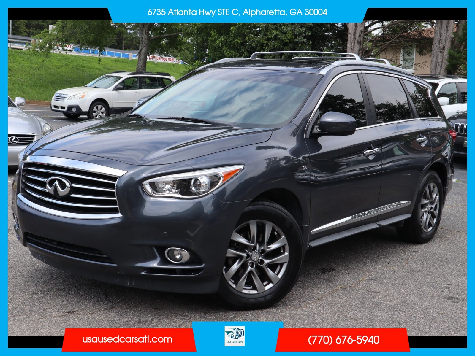 Used 2014 INFINITI QX60 Luxe w/ Premium Plus Package AWD/4WD image 1
