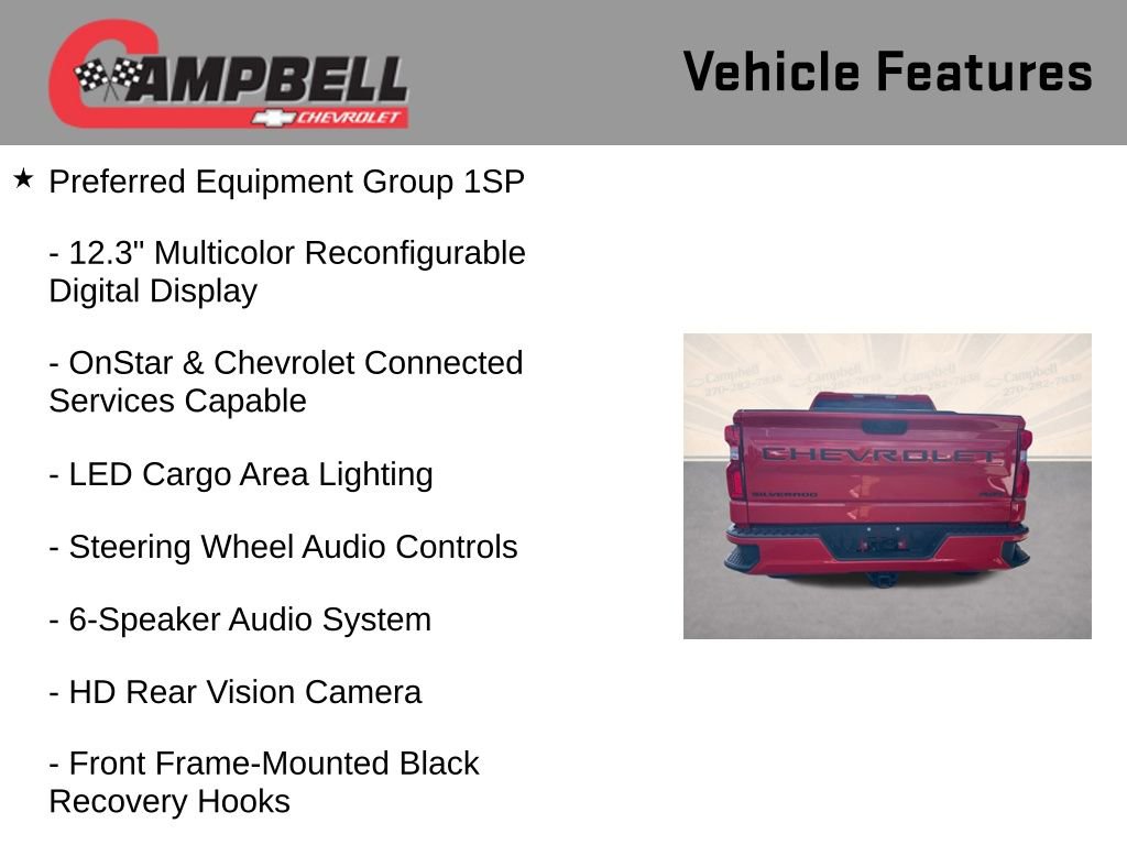 Used 2023 Chevrolet Silverado 1500 RST w/ LPO, Dark Essentials Package image 21