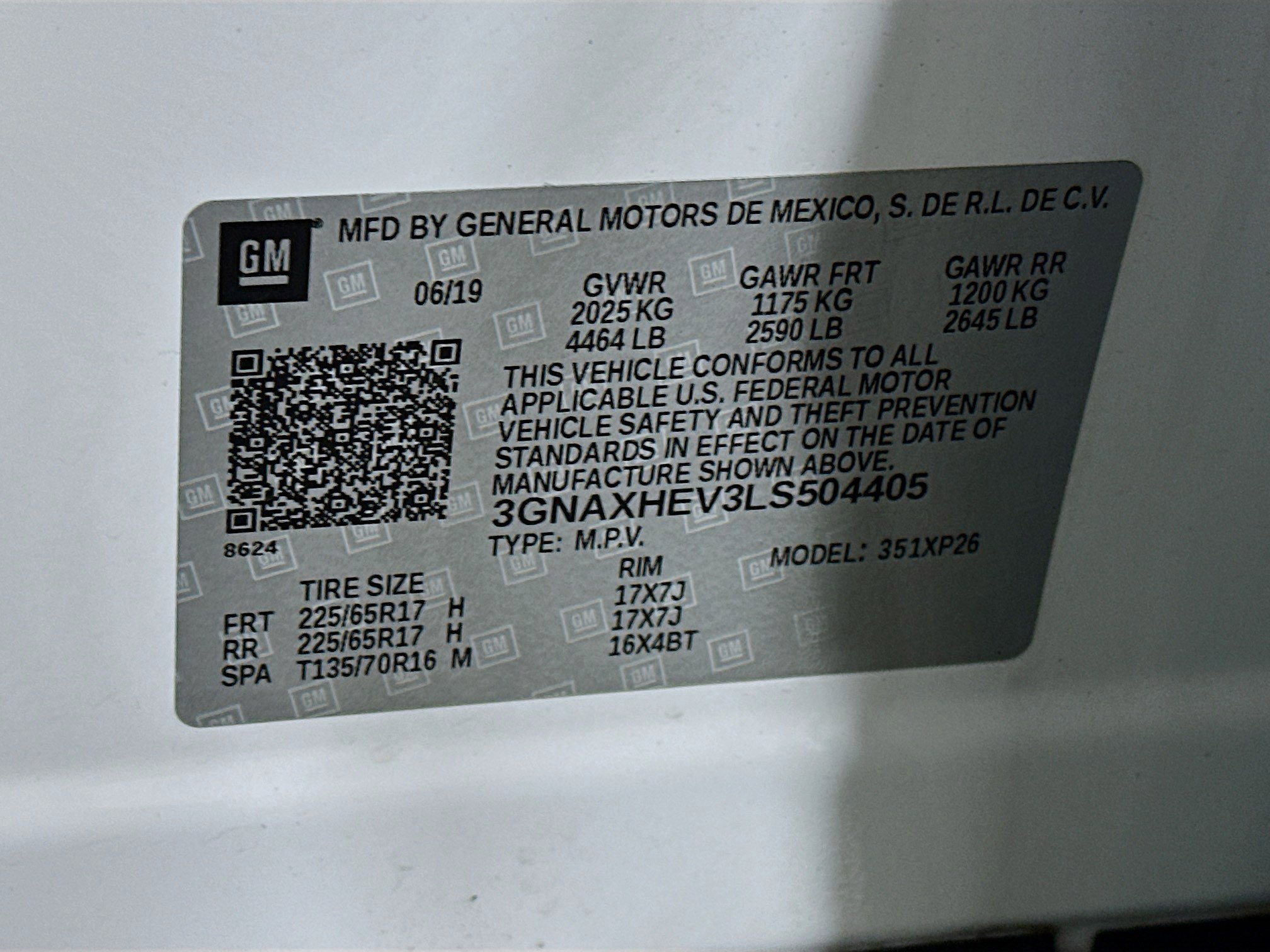 Used 2020 Chevrolet Equinox LS FWD image 12