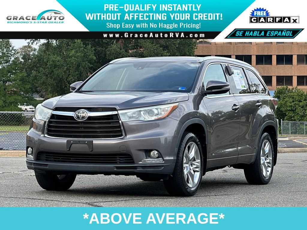 Used 2014 Toyota Highlander Limited Platinum