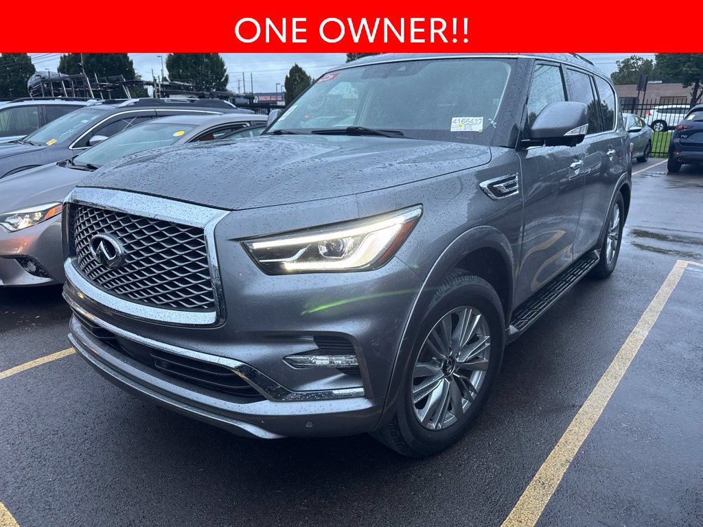 Used 2021 INFINITI QX80 Luxe RWD image 3