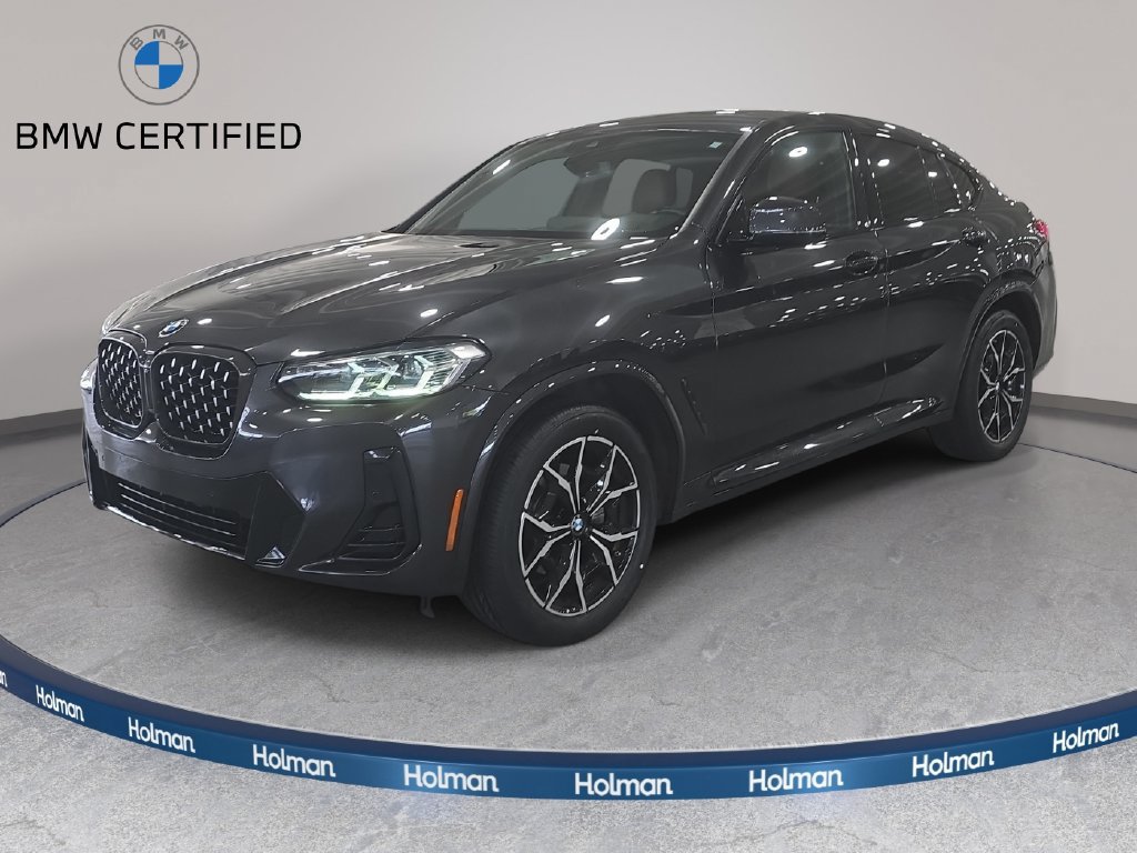 Certified 2024 BMW X4 xDrive30i w/ Premium Package