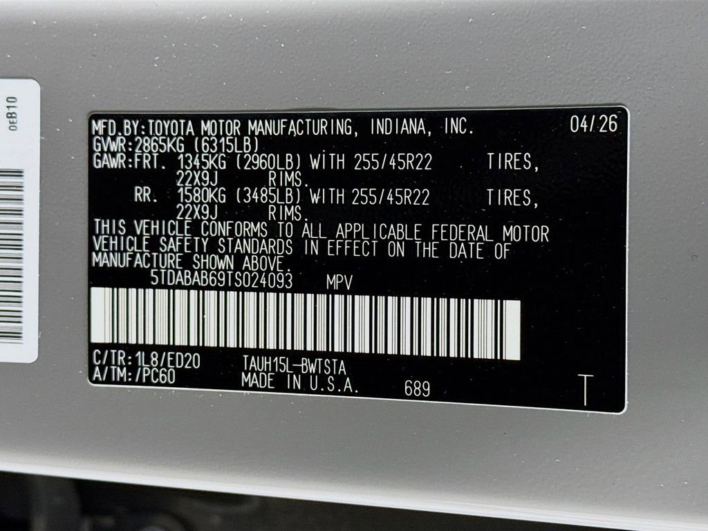 New 2026 Lexus TX 500h AWD image 24