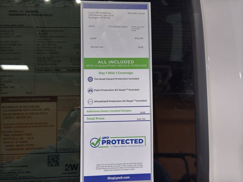 New 2025 GMC Canyon Elevation w/ Convenience Package image 41