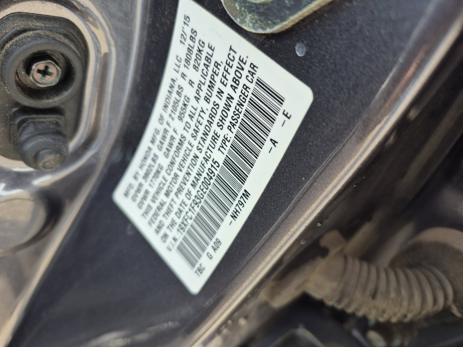 Used 2016 Honda Civic Touring image 26