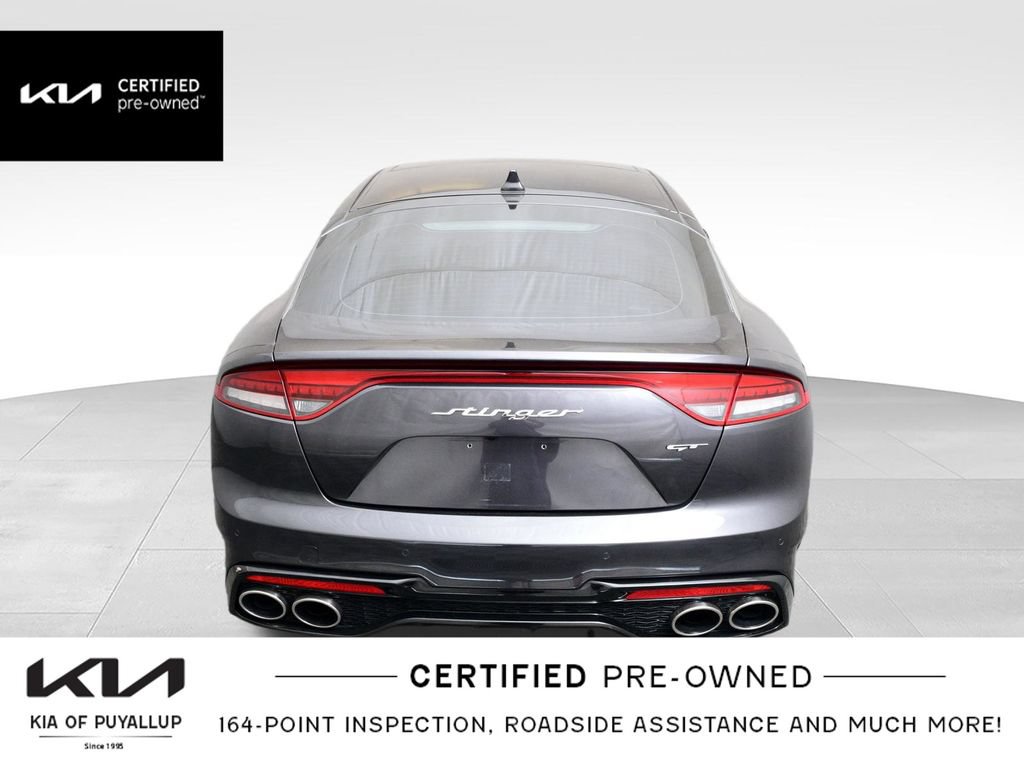 Certified 2022 Kia Stinger GT2 w/ Red Interior Color Package RWD image 7